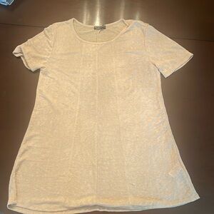 New shop, basic USA size medium slub knit short sleeve lightweight sweater